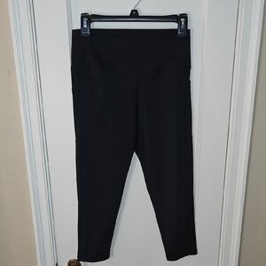 ZYIA Black High-Waisted Leggings